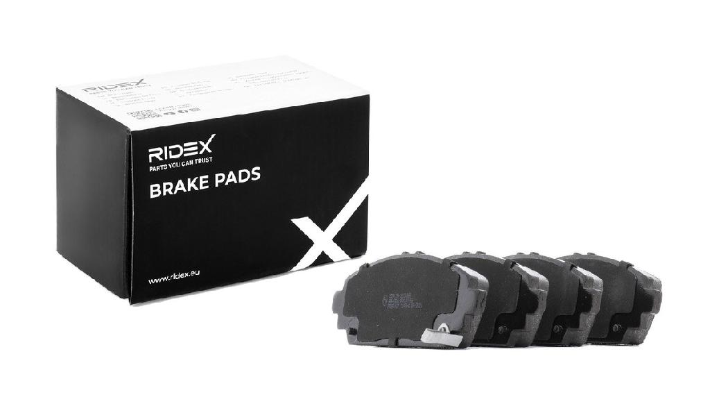 RIDEX Bremsbelagsatz Bremsbeläge Vorne für HONDA CIVIC VII Hatchback