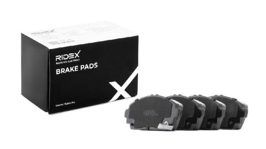 RIDEX Bremsbelagsatz Bremsbeläge Vorne für HONDA CIVIC VII Hatchback Bild RIDEX Bremsbelagsatz Bremsbeläge Vorne für HONDA CIVIC VII Hatchback