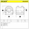 RIDEX 1334A0465 Stabilisatorlager Gummilager Lagerung Vorne für HYUNDAI i30 (FD) Bild RIDEX 1334A0465 Stabilisatorlager Gummilager Lagerung Vorne für HYUNDAI i30 (FD)