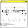 RIDEX Axialgelenk Spurstange Vorne beidseitig für NISSAN Qashqai / Qashqai +2 I Bild RIDEX Axialgelenk Spurstange Vorne beidseitig für NISSAN Qashqai / Qashqai +2 I