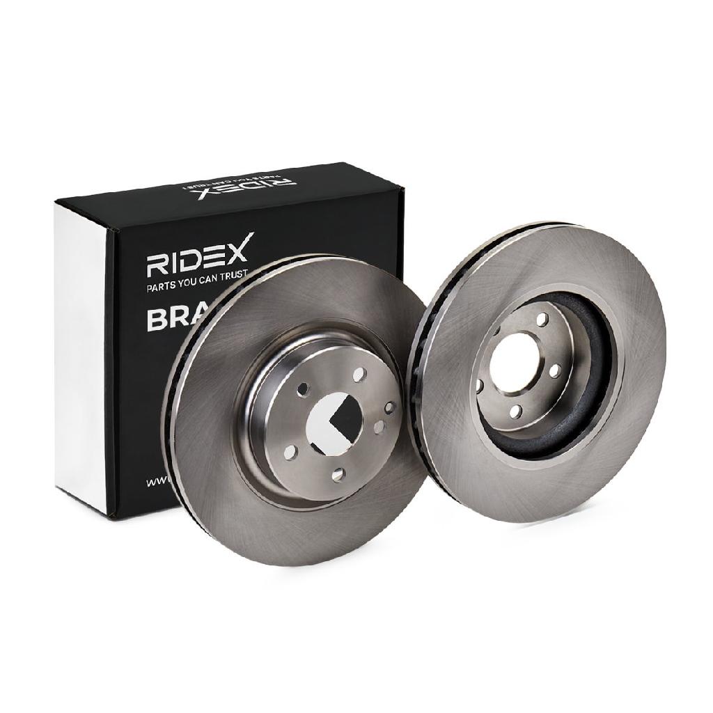 RIDEX 82B0720 2x Bremsscheiben Vorne Ø330mm Belüftet 2044210000 2044212912