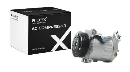 RIDEX A/C Kompressor für Klimaanlage Klimakompressor Kältemittel: R134a PAG 46 Bild RIDEX A/C Kompressor für Klimaanlage Klimakompressor Kältemittel: R134a PAG 46