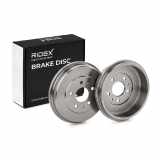 RIDEX 123B0177 2x Bremstrommeln Set Hinten InnenØ228,3mm InnenØ228mm