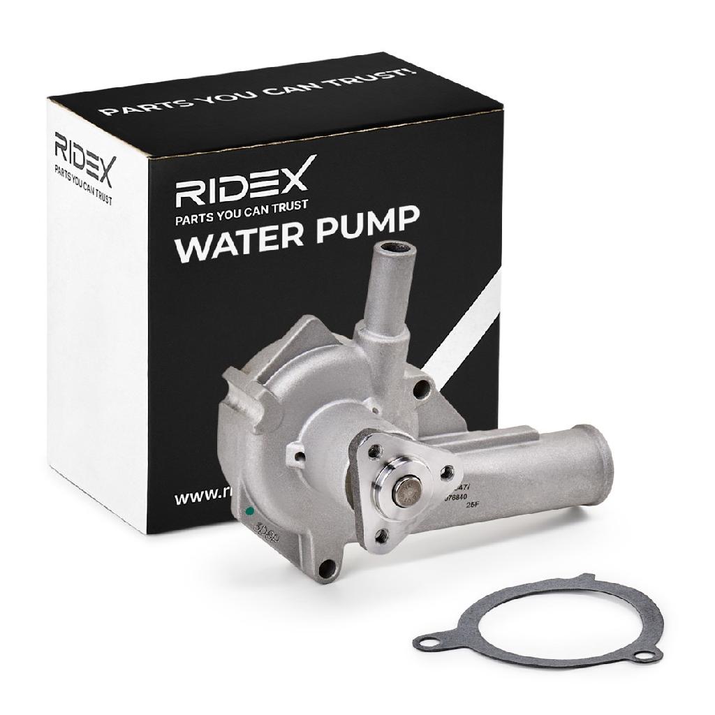 RIDEX 1260W0731 Kühlmittelpumpe Motorkühlung Wasserpumpe für FORD FIESTA III