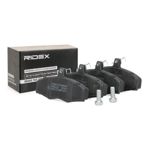 RIDEX Bremsbelagsatz Bremsbeläge Vorne für AUDI Q3 (8UB, 8UG) für SKODA für VW Bild RIDEX Bremsbelagsatz Bremsbeläge Vorne für AUDI Q3 (8UB, 8UG) für SKODA für VW