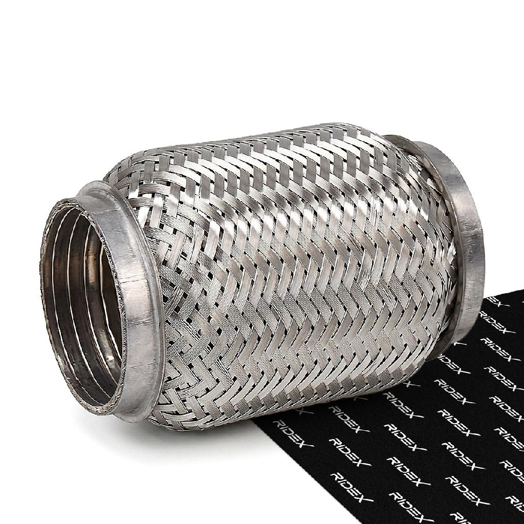 RIDEX Flexrohr Auspuff Abgasrohr Ø60mm 125mm Rohrverbinder:Flexibel ohne für BMW