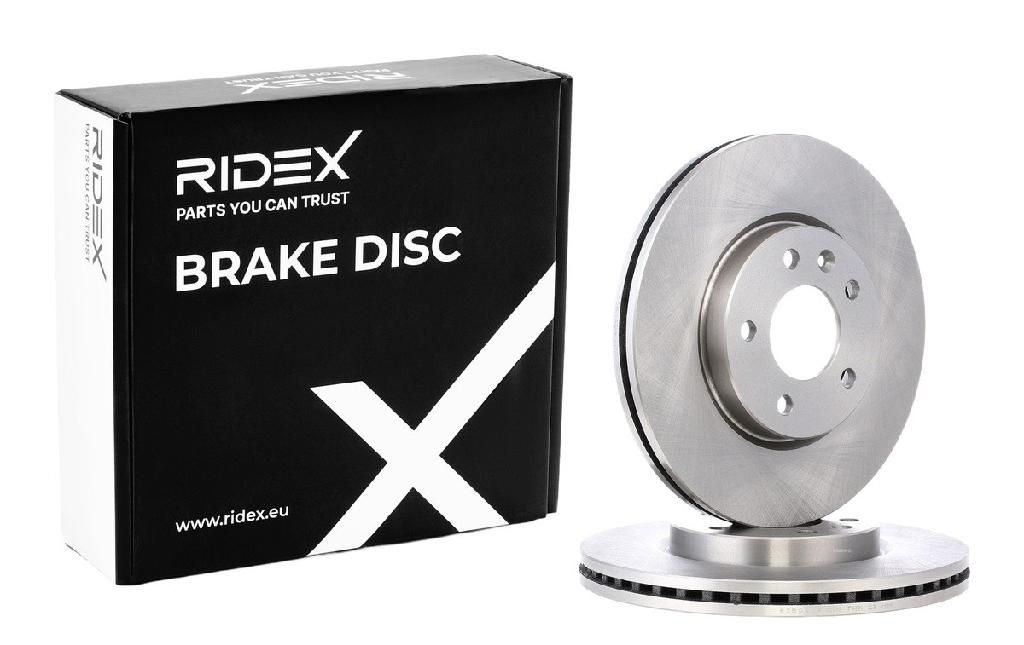 RIDEX 82B0409 2x Bremsscheiben Vorne Ø299,7mm Belüftet für OPEL 13502051