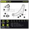 RIDEX PLUS 273C0100P Lenker Radaufhängung Querlenker für AUDI A4 Avant (8K5, B8) Bild RIDEX PLUS 273C0100P Lenker Radaufhängung Querlenker für AUDI A4 Avant (8K5, B8)