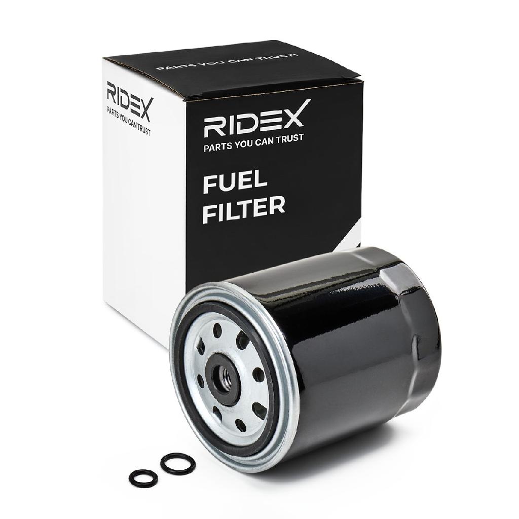 RIDEX 9F0028 Kraftstofffilter Diesel Filter Screw-on Filter mit Dichtungen