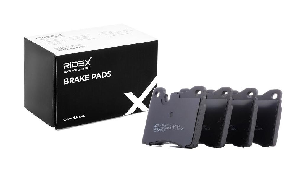 RIDEX Bremsbelagsatz Bremsbeläge Vorne für BMW 6 Coupe (E24) 02 (E10) 7 (E23)