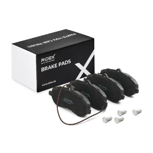 RIDEX Bremsbelagsatz Bremsbeläge Vorne für CITROËN JUMPY Kasten für FIAT Scudo Bild RIDEX Bremsbelagsatz Bremsbeläge Vorne für CITROËN JUMPY Kasten für FIAT Scudo