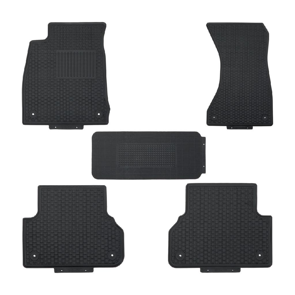 RIDEX 215A0313 Fußmatten Set Vorne und Hinten für AUDI A4 B9 Avant