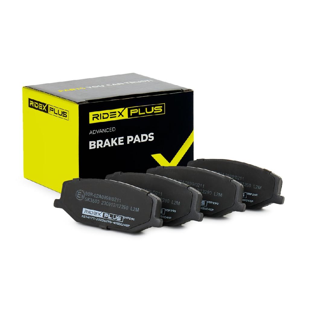 RIDEX PLUS Bremsbelagsatz Bremsbeläge Vorne für SUZUKI JIMNY (FJ) Samurai SUV