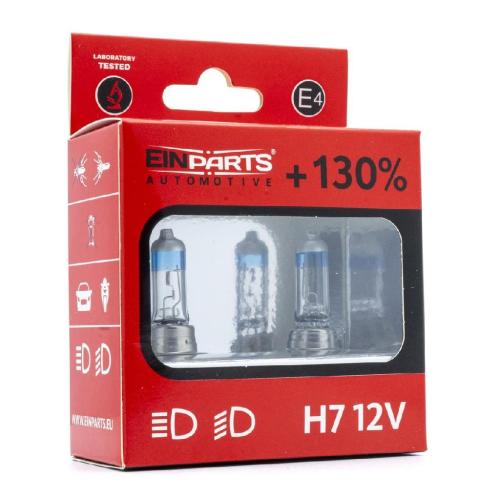 2x EINPARTS H7 Glühlampe Fernscheinwerfer 55W 5000K PX26d Fernlicht Halogen Bild 2x EINPARTS H7 Glühlampe Fernscheinwerfer 55W 5000K PX26d Fernlicht Halogen