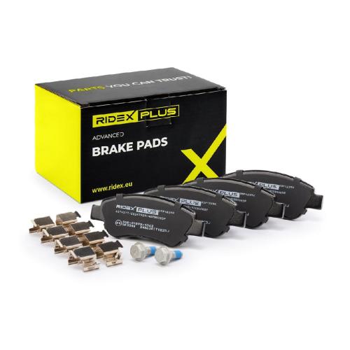 RIDEX PLUS Bremsbelagsatz Bremsbeläge Vorne für TOYOTA AYGO (WNB1, KGB1) Bild RIDEX PLUS Bremsbelagsatz Bremsbeläge Vorne für TOYOTA AYGO (WNB1, KGB1)