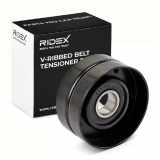 RIDEX 310T0203 Spannrolle Keilrippenriemen passend für MERCEDES-BENZ 68040206AA