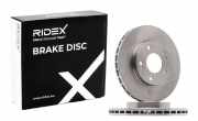 RIDEX 82B0898 2x Bremsscheiben Vorne Ø276mm Belüftet für MITSUBISHI