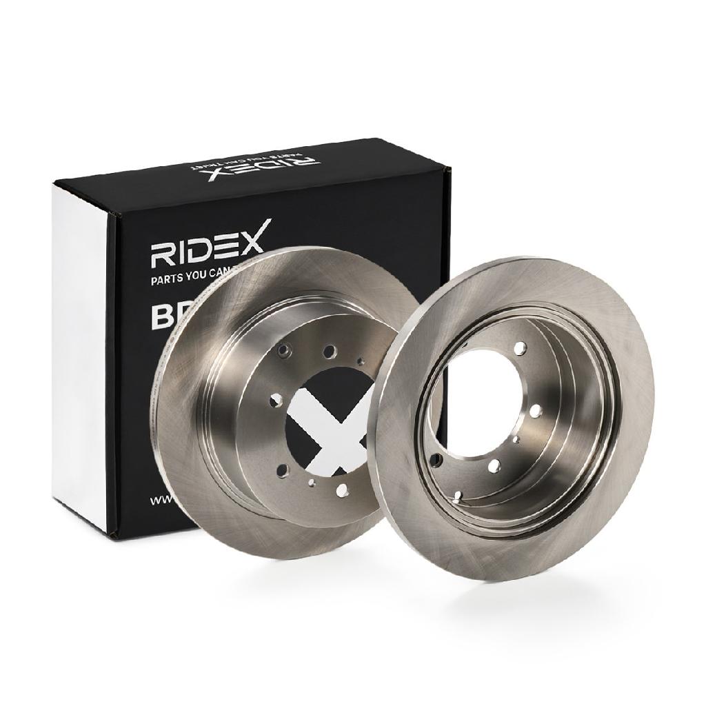 RIDEX 82B0433 2x Bremsscheiben Hinten Ø315mm voll für MITSUBISHI PAJERO II