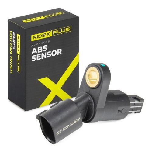 RIDEX PLUS ABS-Sensor 412W0004P Hinterachse links Hinterachse rechts Sensorart: Bild RIDEX PLUS ABS-Sensor 412W0004P Hinterachse links Hinterachse rechts Sensorart: