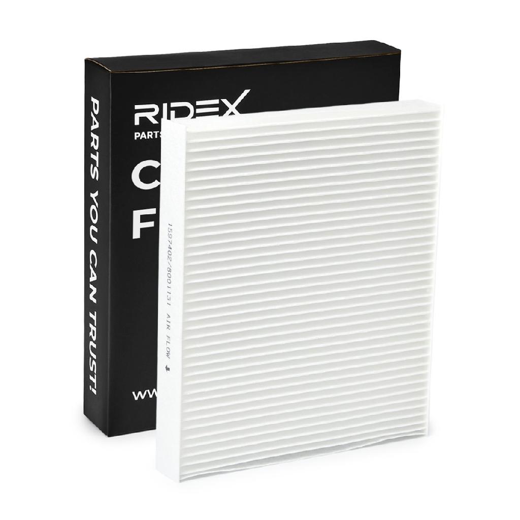 RIDEX 424I0012 Innenraumfilter Pollenfilter Höhe: 32 Breite: 216 Länge: 252