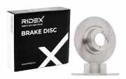 RIDEX 82B1308 1x Bremsscheibe Vorne Ø240mm voll für BMW 02 (E10) 34111117422