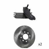 RIDEX Bremsenset Vorne Belüftet Ø276mm - Bremsscheiben und Beläge für MITSUBISHI