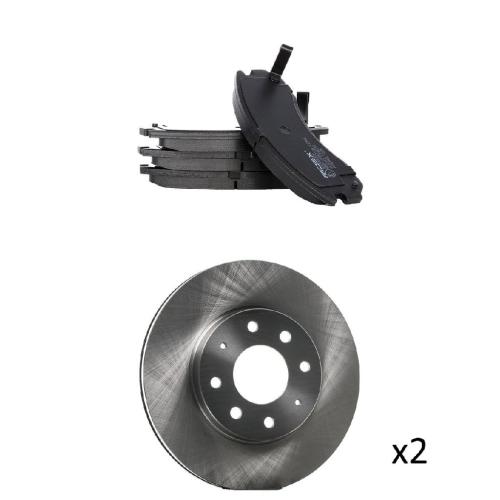 RIDEX Bremsenset Vorne Belüftet Ø276mm - Bremsscheiben und Beläge für MITSUBISHI Bild RIDEX Bremsenset Vorne Belüftet Ø276mm - Bremsscheiben und Beläge für MITSUBISHI