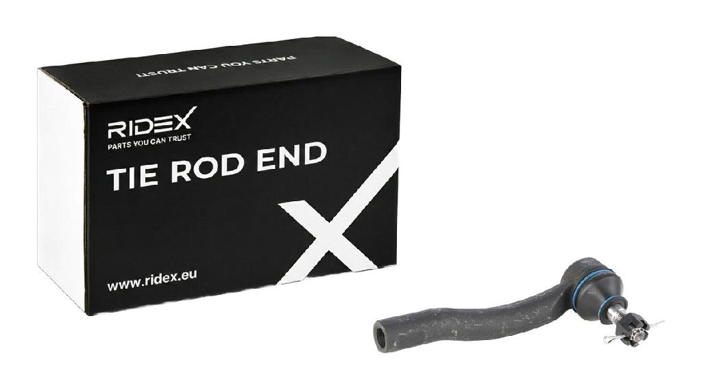 RIDEX Spurstangenkopf Vorderachse links außen Traggelenk M12X1.25 914T0338