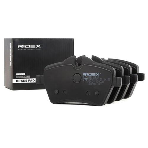 RIDEX Bremsbelagsatz Bremsbeläge Vorne für MINI Schrägheck (R56) Schrägheck Bild RIDEX Bremsbelagsatz Bremsbeläge Vorne für MINI Schrägheck (R56) Schrägheck