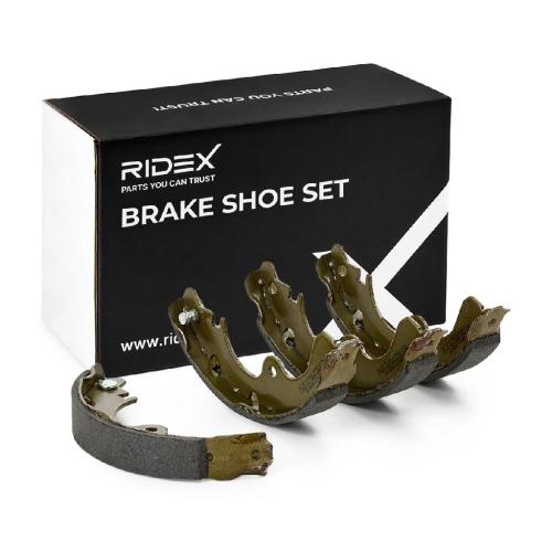 RIDEX Bremsbacken Satz für Trommelbremse Hinten ohne Hebel für TOYOTA STARLET Bild RIDEX Bremsbacken Satz für Trommelbremse Hinten ohne Hebel für TOYOTA STARLET