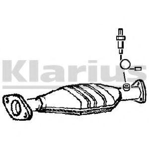 VEGAZ HOK-926 Katalysator Kat mit Anbau-/Befestigungsmaterial Euro 1/Euro 2 Bild VEGAZ HOK-926 Katalysator Kat mit Anbau-/Befestigungsmaterial Euro 1/Euro 2