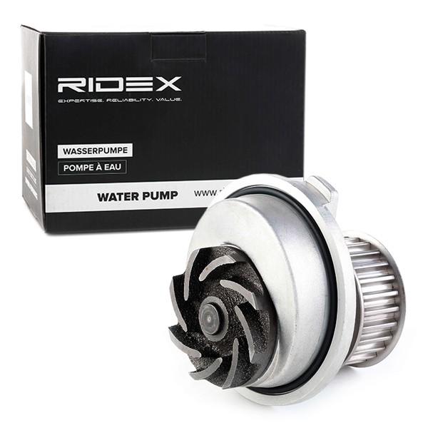 RIDEX 1260W0019 Kühlmittelpumpe Motorkühlung Wasserpumpe mechanisch 25-Zähn