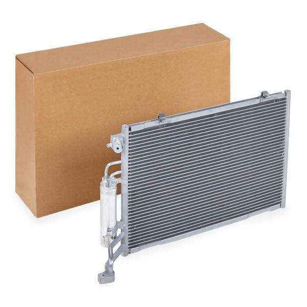 RIDEX 448C0424 Klimakondensator Klimaanlage Auto mit Trockner mit Dichtring