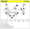 RIDEX 273C0539 Lenker Radaufhängung Querlenker Front unten für RENAULT 9108048 Bild RIDEX 273C0539 Lenker Radaufhängung Querlenker Front unten für RENAULT 9108048