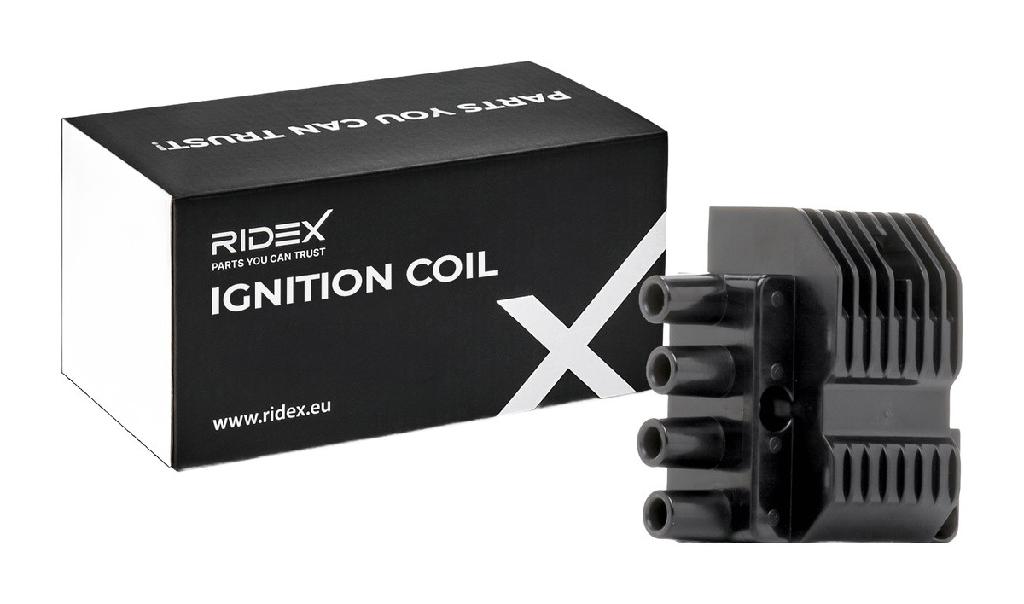 RIDEX 689C0149 Zündspule Anschlussanzahl 4 für OPEL Meriva A (X03) 10457075