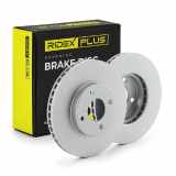 RIDEX PLUS 82B0635P 2x Bremsscheiben Vorne Ø260mm Belüftet für NISSAN