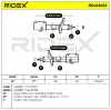 RIDEX 854S2032 2x Stoßdämpfer Federbein Gasdruck Vorne für SUZUKI 4160264J01 Bild RIDEX 854S2032 2x Stoßdämpfer Federbein Gasdruck Vorne für SUZUKI 4160264J01