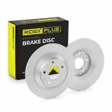 RIDEX PLUS 82B0800P 2x Bremsscheiben Hinten Ø303mm voll für MAZDA CX-5