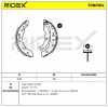 RIDEX Bremsbacken Satz für Trommelbremse Hinten mit Handbremshebel 70B0104 Bild RIDEX Bremsbacken Satz für Trommelbremse Hinten mit Handbremshebel 70B0104