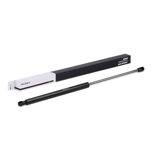 RIDEX 219G0816 Heckklappendämpfer hinten Länge:550mm 850N Hub: 235mm für FORD