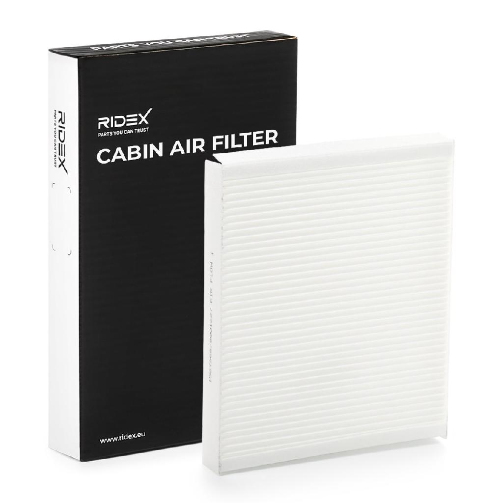 RIDEX 424I0029 Innenraumfilter Pollenfilter Höhe: 29 Breite: 233 Länge: 256