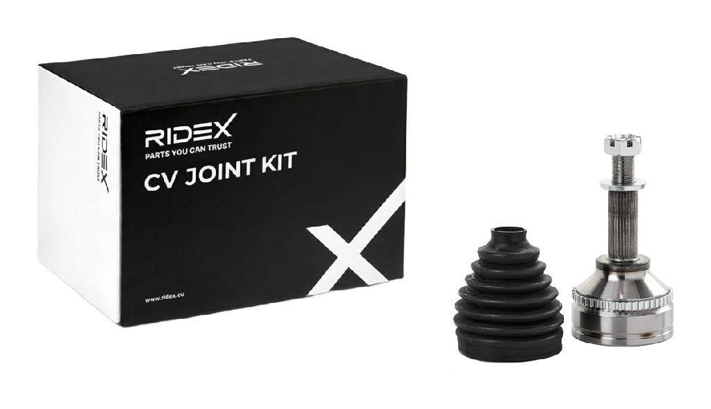 RIDEX 5J0451 Gelenksatz Antriebswelle Achswelle Vorne radseitig für FORD 1727121