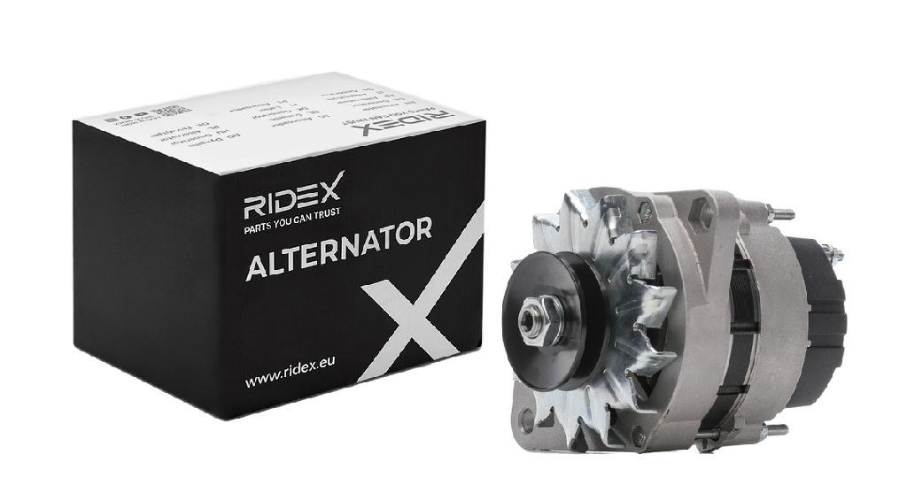 RIDEX 4G1031 Lichtmaschine 55A 14V Drehrichtung im Uhrzeigersinn mit für FIAT