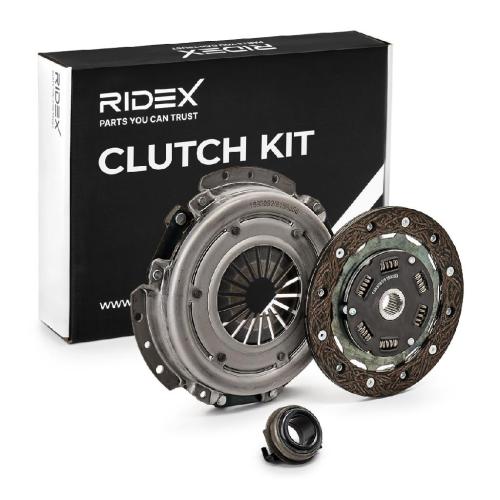 RIDEX 479C0027 Kupplungssatz für RENAULT Twingo 1I (CN0) 7700863901 6001546073 Bild RIDEX 479C0027 Kupplungssatz für RENAULT Twingo 1I (CN0) 7700863901 6001546073