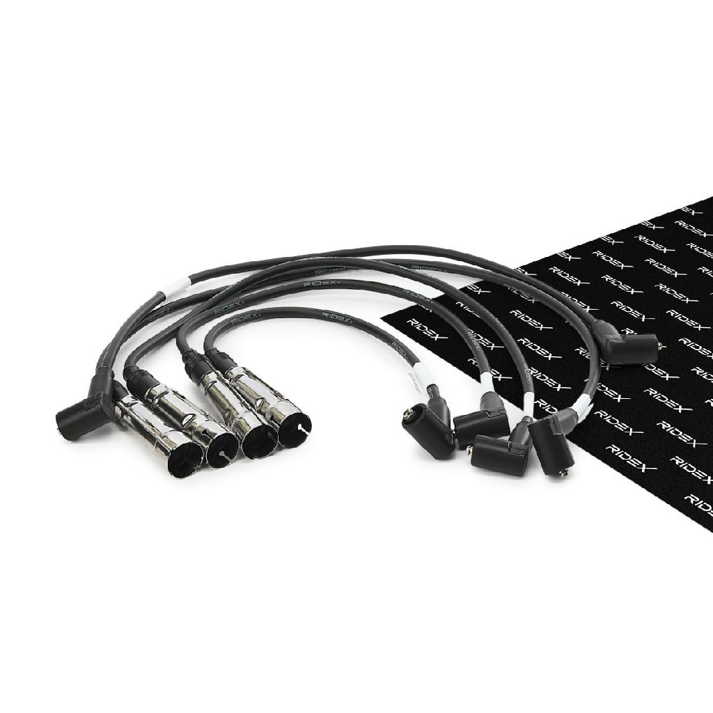 RIDEX 685I0008 Zündleitungssatz Zündkabelsatz für VW Transporter T1V Bus