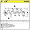 RIDEX 188C0920 2x Federn Fahrwerksfedern Vorne für FIAT 1340929080 Bild RIDEX 188C0920 2x Federn Fahrwerksfedern Vorne für FIAT 1340929080
