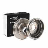 RIDEX 123B0062 2x Bremstrommeln Set Hinten für SUZUKI IGNIS II für SUBARU