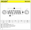 RIDEX 188C2430 2x Federn Fahrwerksfedern Hinten für VW Passat Variant Bild RIDEX 188C2430 2x Federn Fahrwerksfedern Hinten für VW Passat Variant