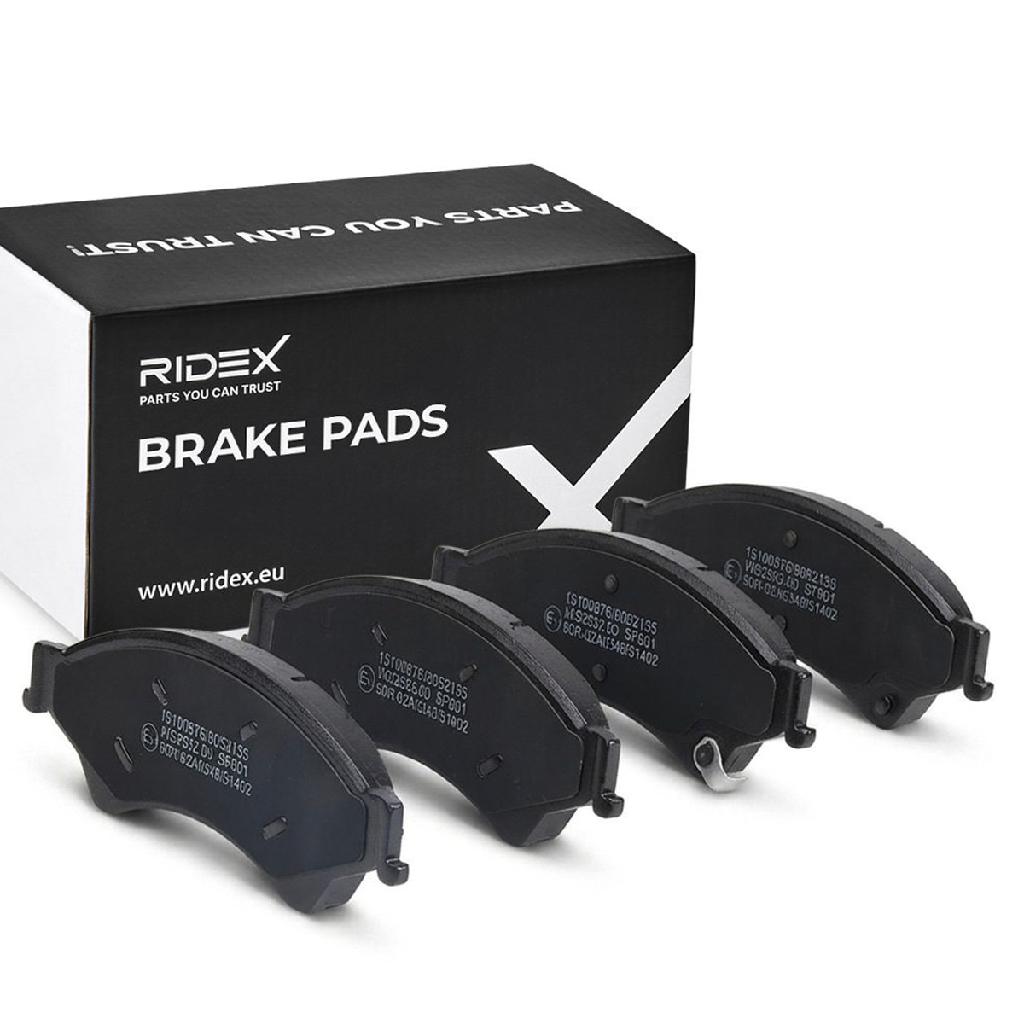 RIDEX Bremsbelagsatz Bremsbeläge Vorne für FORD RANGER (TKE) für VW für FORD USA