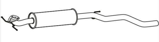 VEGAZ Mittelschalldämpfer für OPEL Astra K Sports Tourer (B16) Bild VEGAZ Mittelschalldämpfer für OPEL Astra K Sports Tourer (B16)